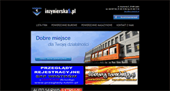 Desktop Screenshot of inzynierska5.pl