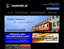 Tablet Screenshot of inzynierska5.pl